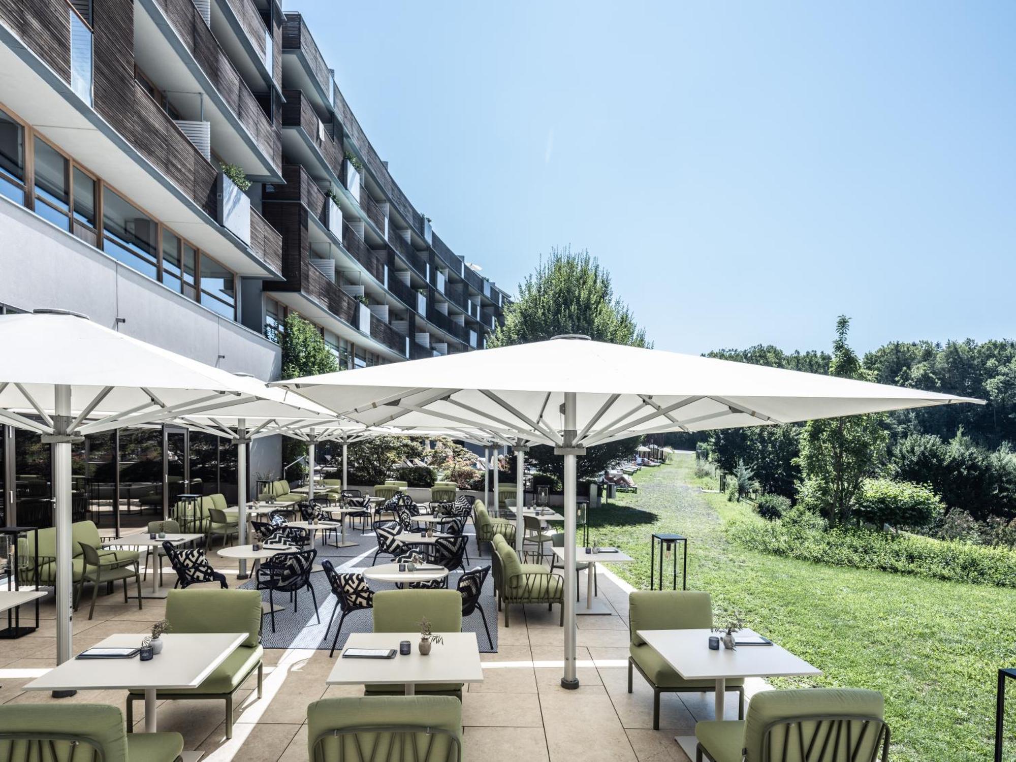 Falkensteiner Balance Resort Stegersbach - Adults Only Eksteriør billede Restaurant