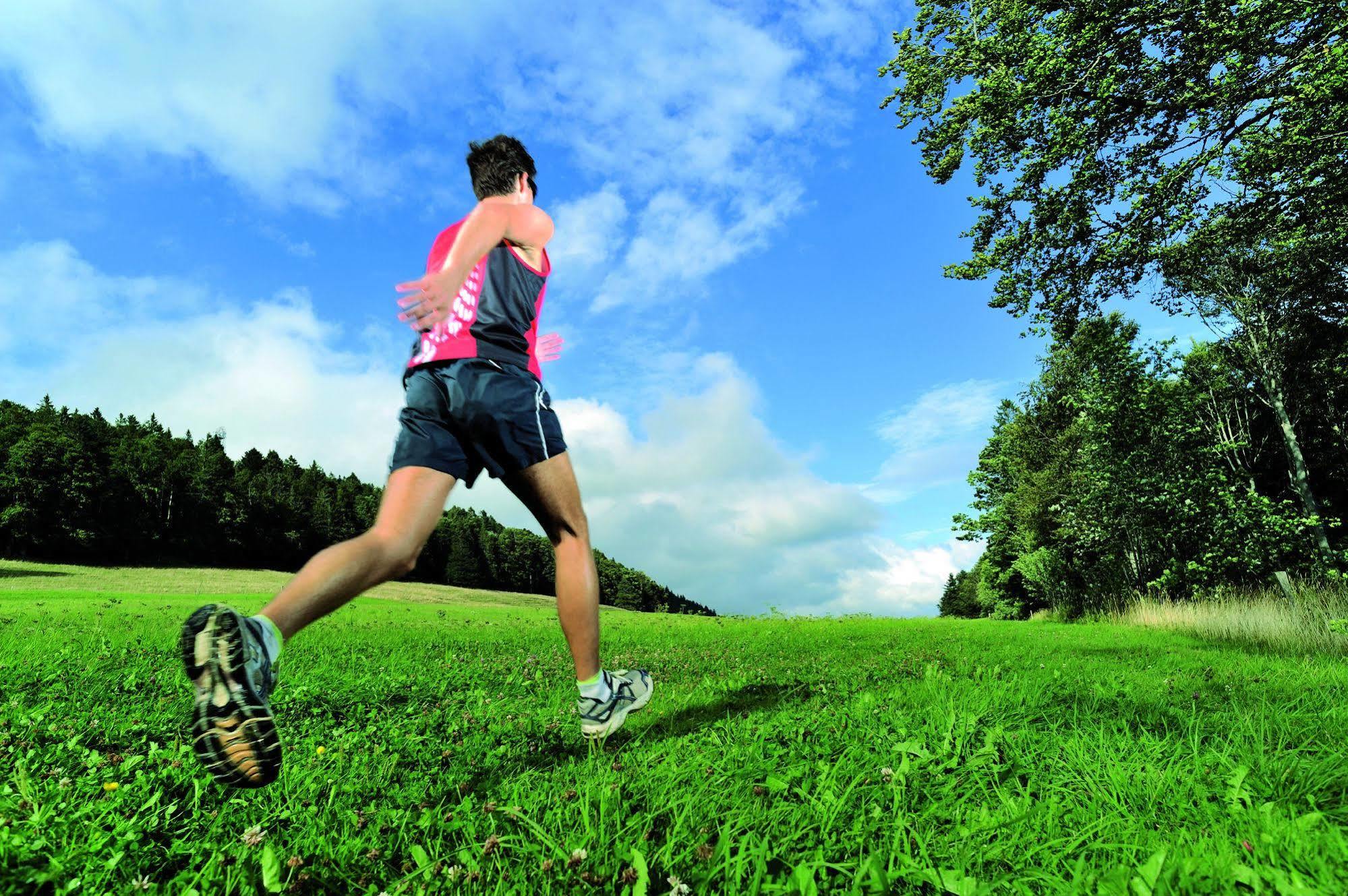 Falkensteiner Balance Resort Stegersbach - Adults Only Eksteriør billede A cross-country runner